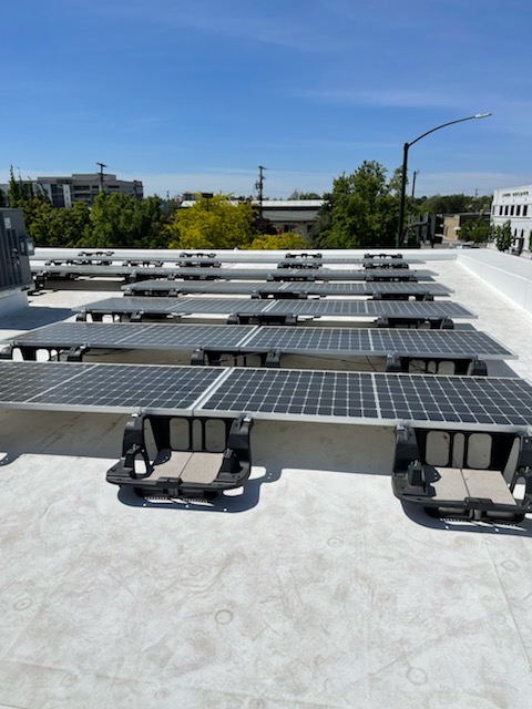 Solar Power project at Fire Fusion in downtown Boise